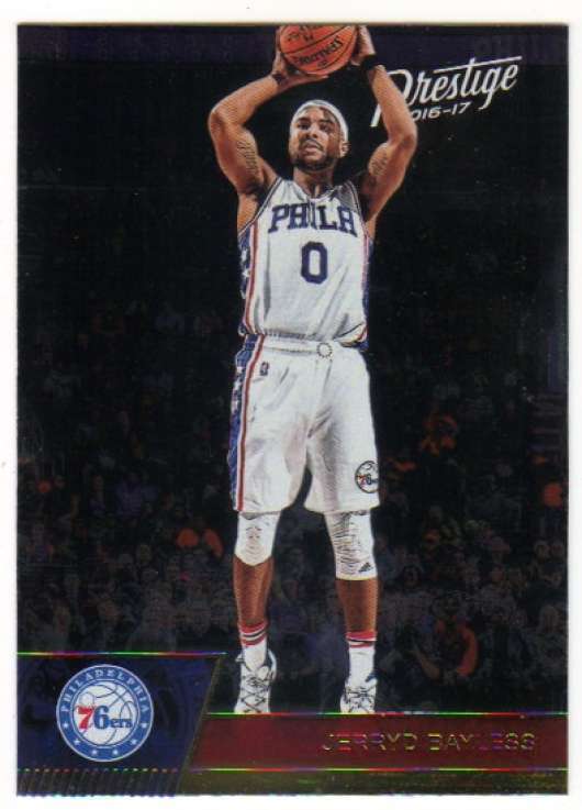 2016-17 Panini Prestige Metallized Parallel #117 Jerryd Bayless 76ers
