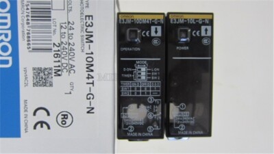 1Pc Photoelectric Switch E3JM-10M4T-G-N E3JM-10L-G-N Omron ly