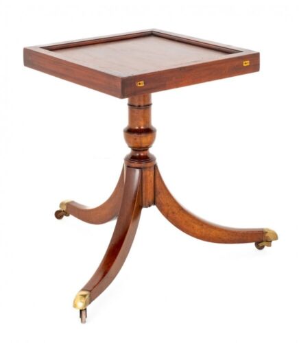 Regency Dining Table - Mahogany 2 Pedestal Period Antique - Picture 21 of 21