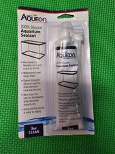 **2 PACK**Aqueon Aquarium Silicone Sealant Clear 3 Ounces