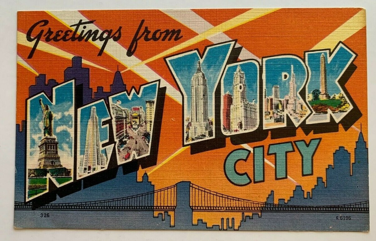 1954 NY Postcard 