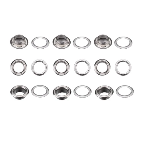500x Arandelas Redondas de Ojal de Hierro Cuero Artesanía Zapatos Cinturón Reparación 2mm-20mm - Imagen 17 de 29