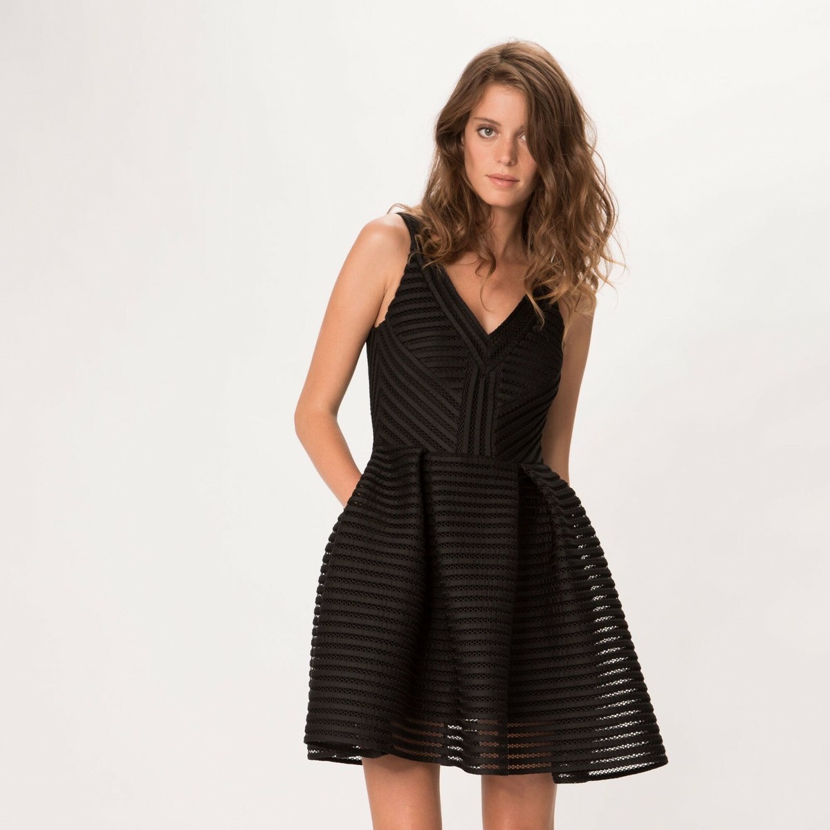 open lace back dress MAJE RUDMI - COCKTAIL DRESS / PARTY DRESS main image 1