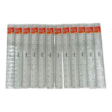 12 Rulers Universal Clear Plastic Ruler 12 in/30 cm Read 