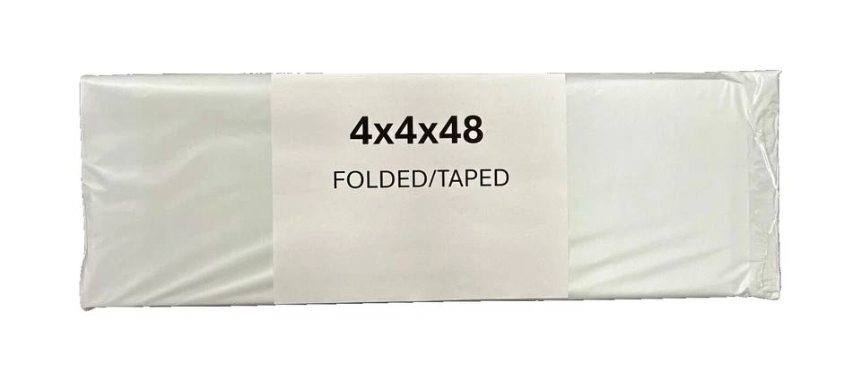 4" x 4" x 48" CARDBOARD BOX - 200 lb - SINGLE BOX - TALL - Image 4 of 4