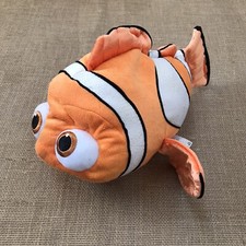 Large 14" NEMO Fish Plush Stuffed Animal Toy Finding Nemo Baby Clown Fish Disney