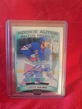 2019-20 O-Pee-Chee OPC Platinum Rookie Autos LIBOR HAJEK New York Rangers RC
