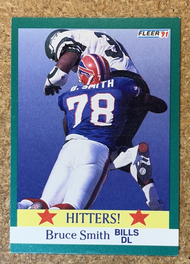 1991 Fleer Hitters Bruce Smith #396