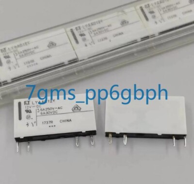 Relais 12V 4 Broches LYAA012Y / LYAA012V – Relais à Lames Souples Universel