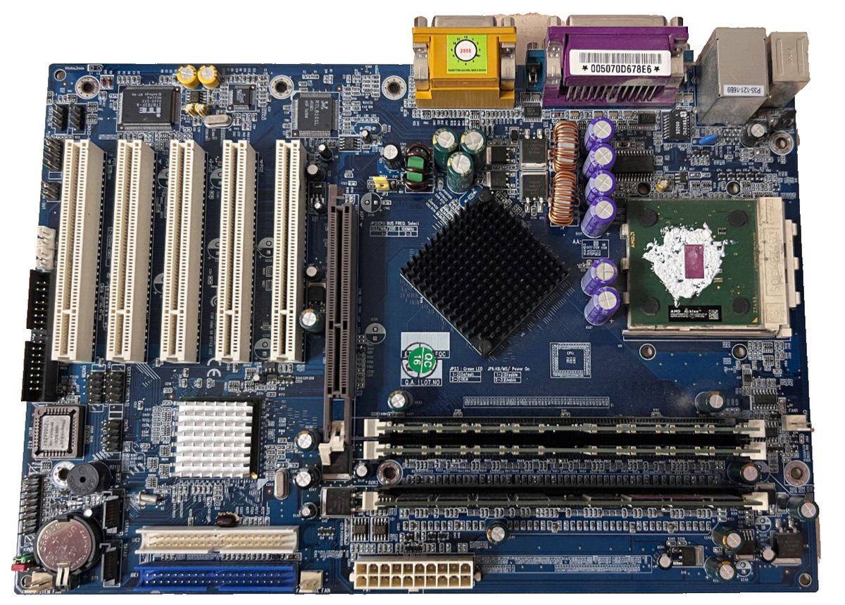 マザーボード OG GIKEN EF-250(150)-01CP-ABCDE Motherboard E241819 w/ Ram (For parts or not working) | eBay