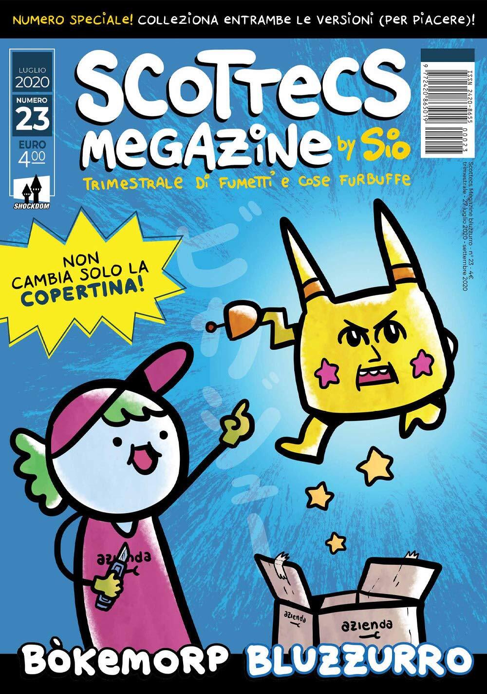 9788893362320 Scottecs Megazine 23 - Bluzzurro - Sio