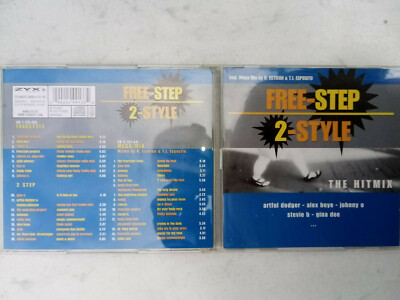 Free-Step 2-Style,The Hitmix Freestyle, 2 Step, Megamix Doppel-CD ZYX, TV