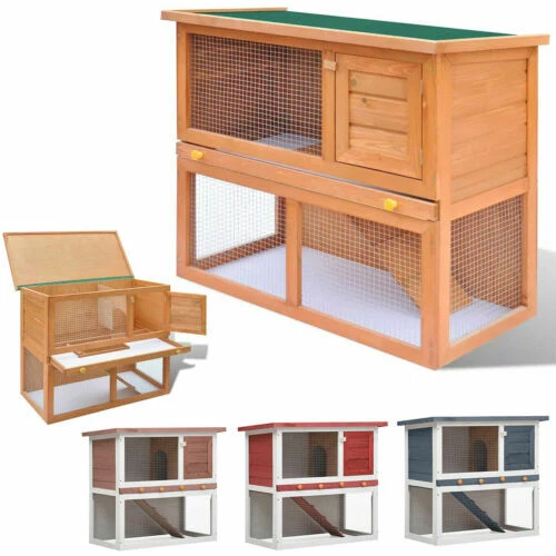 Cages à lapin en bois