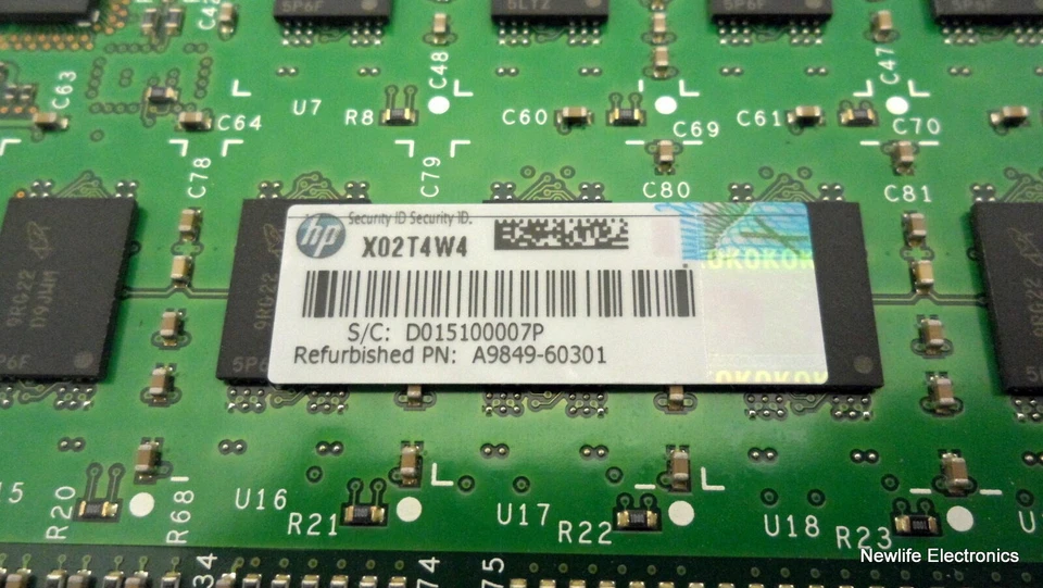 HP A9849-69001 4GB PC2-4200 High-Density Superdome Server Memory A9849-60301 - Image 2 of 3