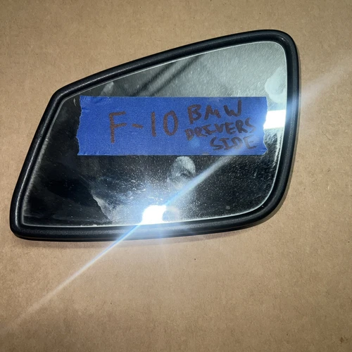 09-17 OEM BMW 5/6/7/F01/F06/F10/E60 Left Driver Auto DIM HEATED MIRROR GLASS USA