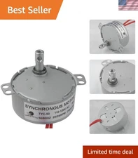 Durable and Quiet Synchronous Motor 110V AC 20-24RPM for Ultimate Reliability