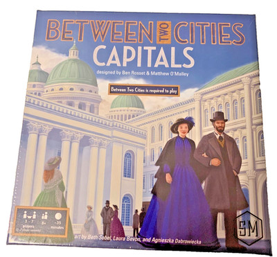 Between TWO Cities   Capitals Espansione - Ghenos Games - Italiano - Sigillato