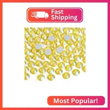 Jollin Glue Fix Crystal Flatback Rhinestones Glass Diamantes Gems for Nail Art C