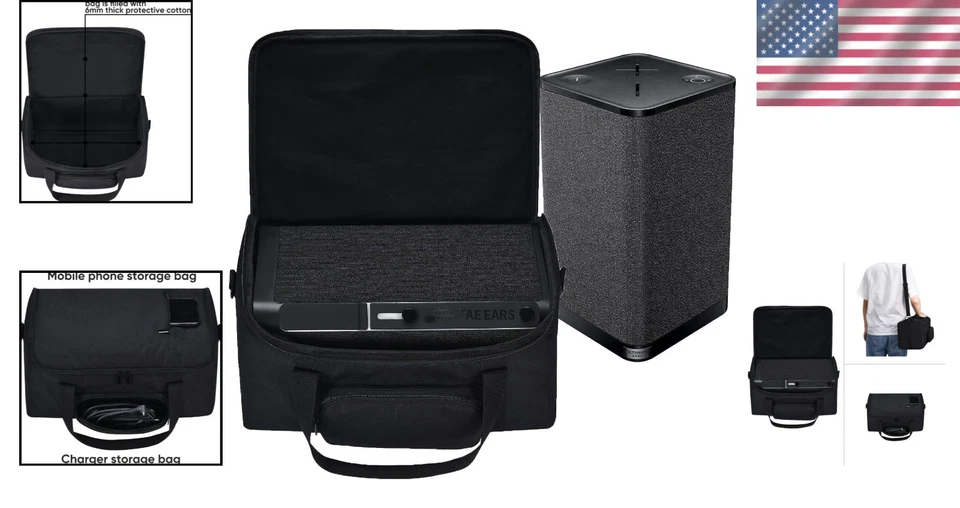 Funda híbrida ligera para Ultimate Ears Hyperboom - Ultimate Travel Companion Foto 2 de 4