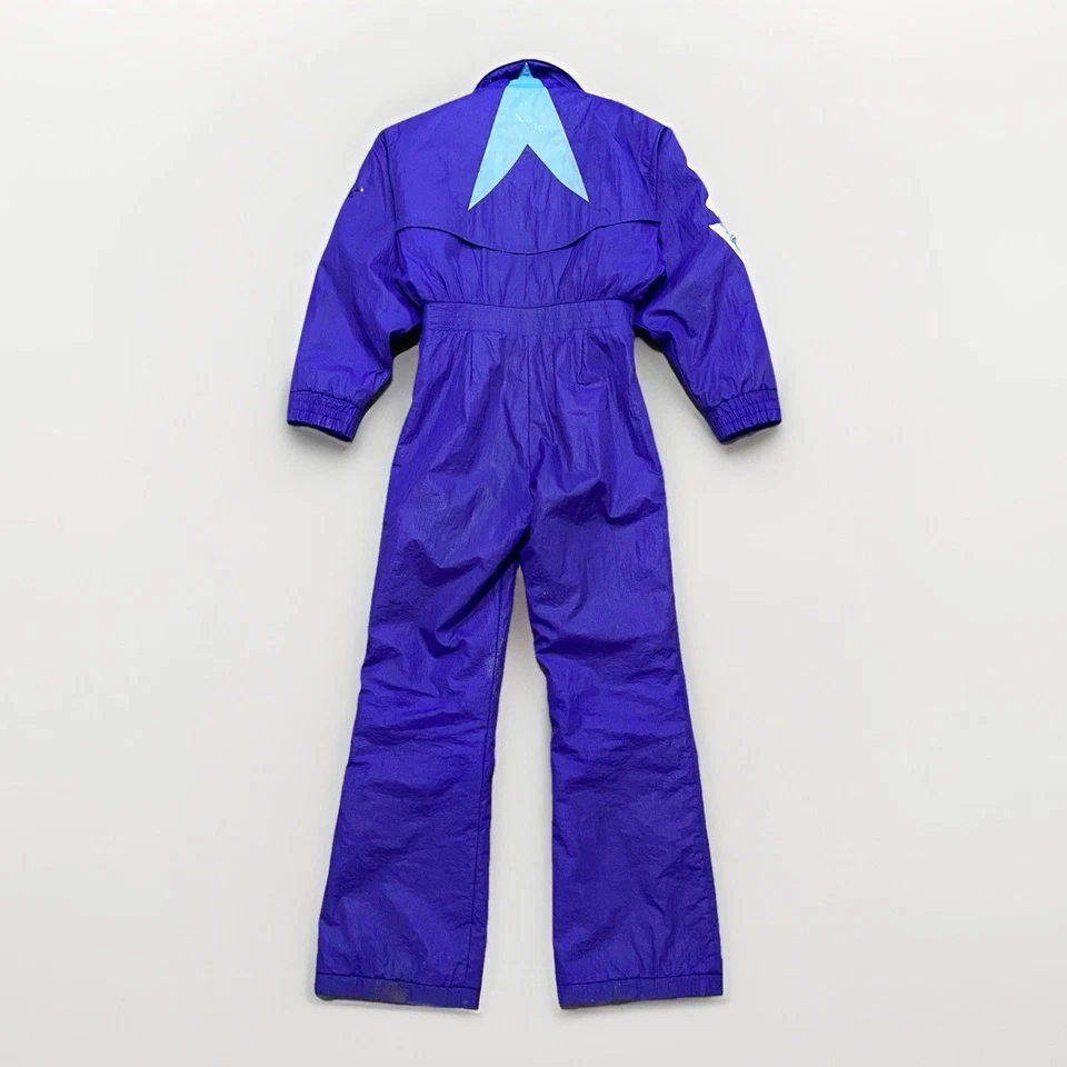 Vintage Obermeyer Ski Suit Snowsuit One Piece Bibs Retro Women’s Size 8 Rare 80s - Image 3 of 4