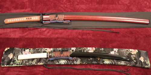 Shadow Dancer ⭐ Choji Sakura Katana & Ryansword Maru Wakizashi ⭐ Free Shipping!