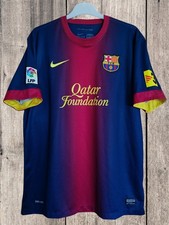 FC Barcelona 2012 2013 Soccer Jersey Nike Football Shirt Sz-L #Messi
