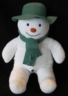 VTG Eden Raymond Briggs The Snowman Plush Stuffed Animal Green Hat Large 16" — photo 3