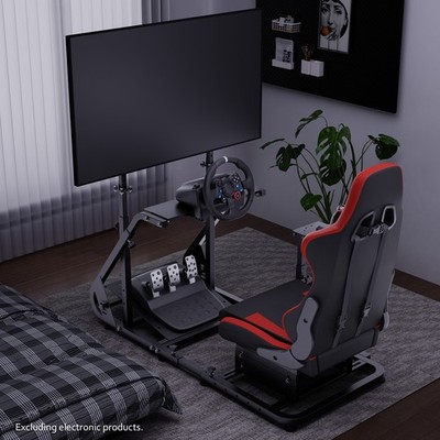 Hottoby Rennsimulator Cockpit Ständer Passend für Thrustmaster Logitech G920 G29