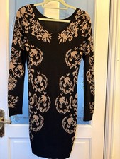 Apricot Fine Knot Dress Size 14