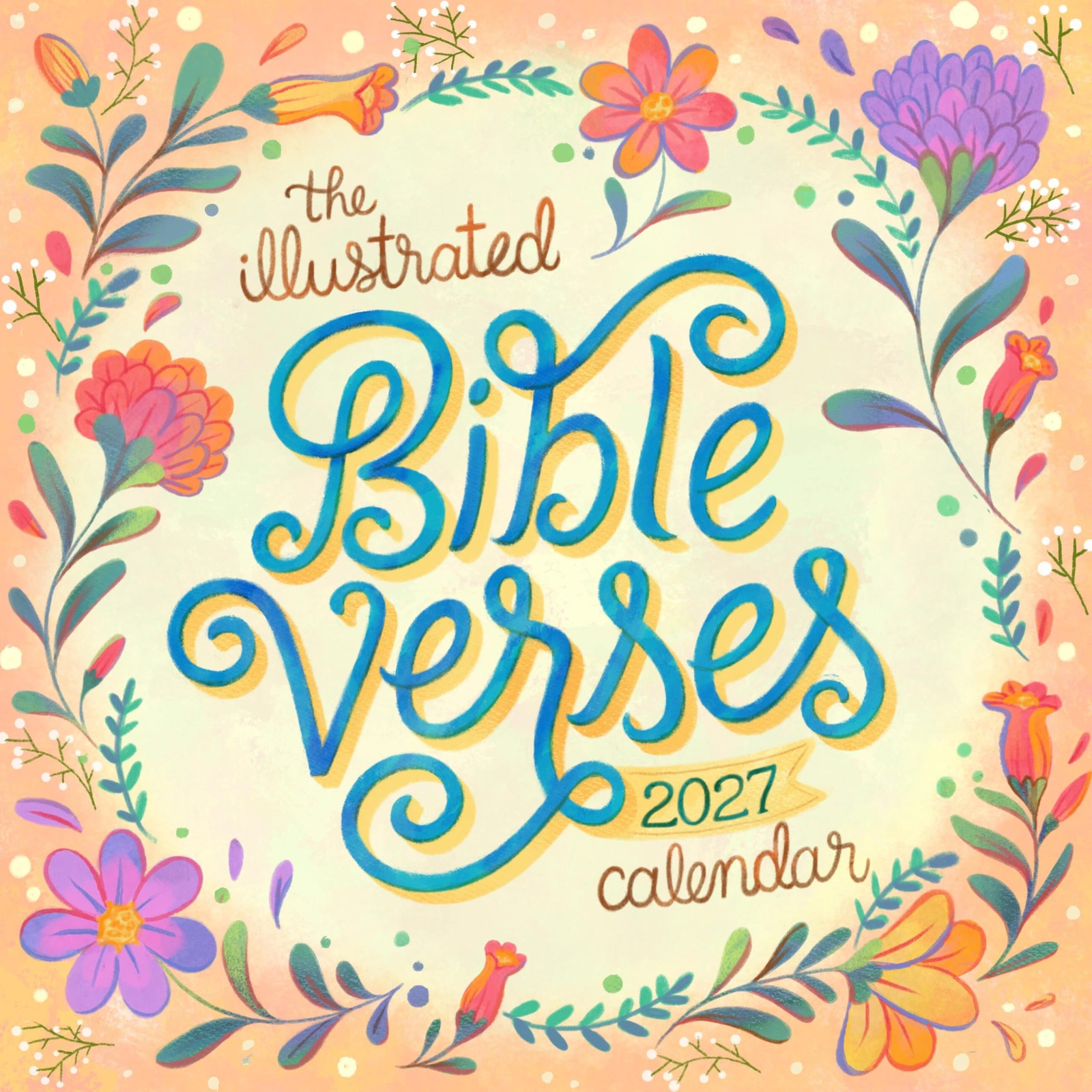 Illustrated Bible Verses Wall Calendar 2027 by Workman Calendars - 9781523536511 - Image 3