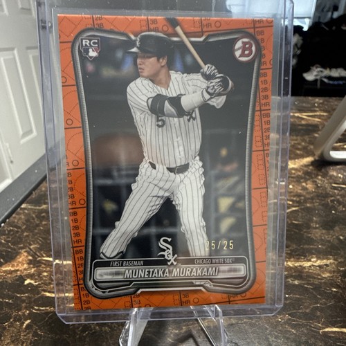 2026 Bowman Chrome Base Paper Scorebook Orange Munetaka Murakami /25 Bookend