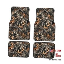 Brown Camo Car Floor Mats Branch Camouflage Auto Floor Camouflage Pattern Brown Camo Car Floor Mats Branch Camouflage Auto Floor Camouflage Pattern