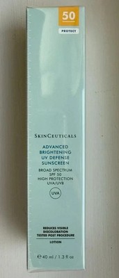 Sealed & SkinCeuticals Advanced Brightening UV Defense Sunscreen SPF50 40ml New