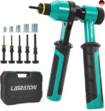 LIBRATON Nietmutternzange, Nietmutternzange Set, Profi Nietmutternratsche,