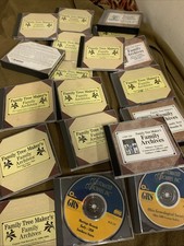 Family Tree Makers Family Archives CD-ROM by Broderbund Windows 19 Disc Lot