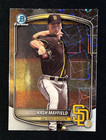 Topps 2025 Bowman Draft Chrome Laser Refractor RC Kash Mayfield BDC-95