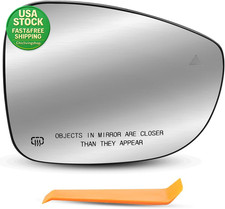 Right Passenger Side Mirror Glass Compatible Chrysler Pacifica Voyager Heated