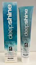 Rusk Deep Shine Permanent Hair Color 3.4oz Tube 100ml 