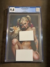DEVIANT NATION 2024 Harley Quinn ?/100 CGC 9.8 Sam T. Sirhc HYENA EDITION