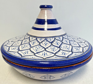 Williams Sonoma Clay Tagine 11.5" Flameproof Moorish Design