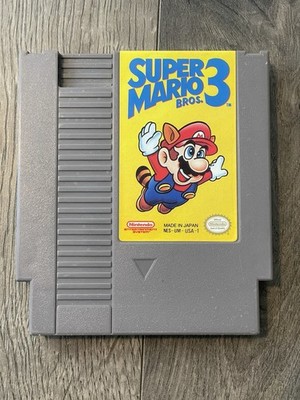 Super Mario Bros. 3 (Nintendo NES, 1990), Original Tested & Works