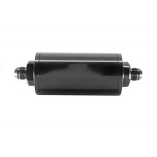 Red Horse Performance In-line Race Fuel Filter -10 An W 10 Micron Black