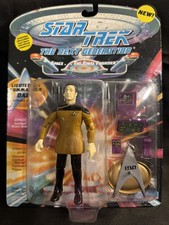 1994 PLAYMATES STAR TREK NEXT GENERATION LT. COMMANDER DATA IN DRESS UNIFORM