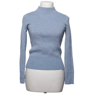 STOCKH LM, pull en tricot, taille : XS, bleu, viscose/laine, autres #bri - Photo 1/4