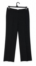 Wide-Leg Black Dress Pants For Women Office-Ready Stretch Fabric Comfortable Fit