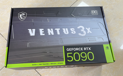 MSI RTX 5090 VENTUS 3X (No Core No VRAM) With Box FOR PARTS (US