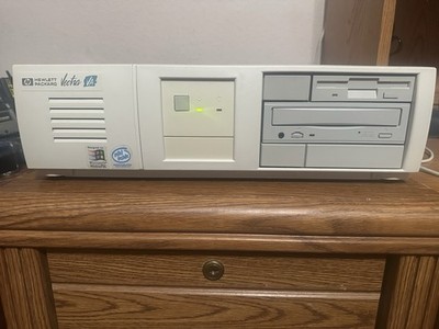 Vintage HP Vectra VA 6/200 Retro Pc With Windows 95 Pentium Pro 200mhz Cpu