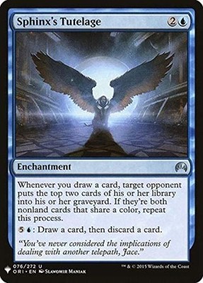 Sphinx's Tutelage - Light Play MTG Mystery Booster