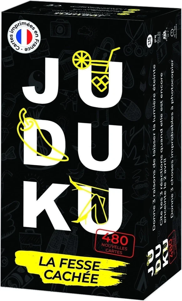 Jeu de société  Juduku La Fesse Cachée Jeu de cartes - Photo 1/1