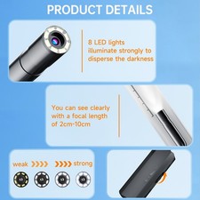 Endoscope Camera IP68 Borescope Snake Inspection HD Camera For iPhone & Android — image 11